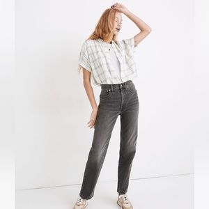 Madewell Perfect Vintage Straight Jean in Cosner Wash